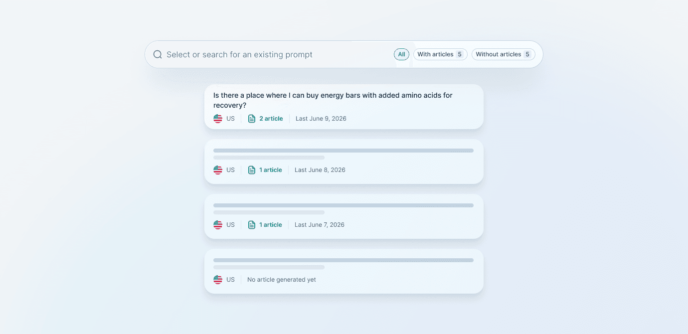 Streamlined prompt filtering for AI content generation